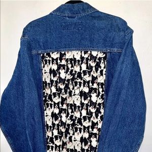 Wrangler Hero Jean Jacket Border Collie Herding Dog